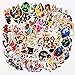 70PCS Sexy Demon Girl Stickers Water Cups Snowboard Laptop Luggage Car Motorcycle Bicycle Fridge DIY Home Décor