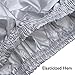 Big Ant Truck Cover All Weather Protection Waterproof Pickup Truck Cover Universal Fit for Full Size Truck with Short Bed Crew Cab up to 232