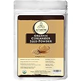Naturevibe Botanicals USDA Organic Coriander Seed Powder - 1lb (16 Ounce) - Coriandrum sativum | Raw, Gluten-Free & Non-GMO |