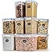 Cereal Container Food Storage Containers - Blingco Airtight Storage Containers (Set of 9) Large Dry Food Storage Containers for Flour Sugar Cereal - Airtight, Leakproof with Lids - BPA Free Plastic