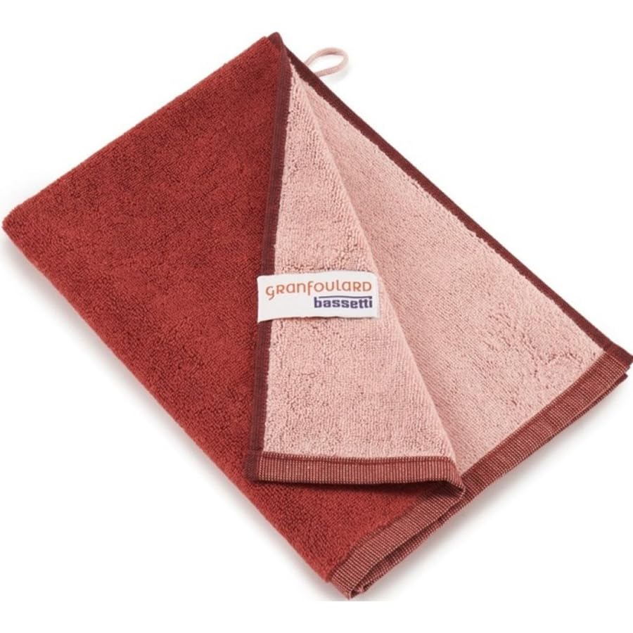 Bassetti New Shades 9327869 Guest Towel 100% Cotton Terracotta R1 40 x 60 cm