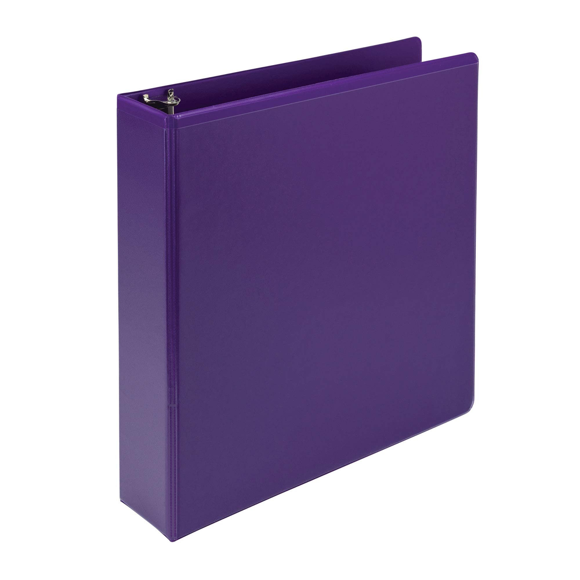 Samsill Plant-Based 2 Inch Durable Round Ring, Made in USA, View Binder, Eco-Friendly, USDA Certified Biobased, Purple — image 1