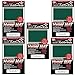 KMC Hyper Matte Sleeves Green ×5 Sets (5 Packs/total 400 Sheets) (Japan Import) Made in Japan (1 Pack) (1-Pack)