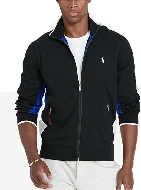 ralph lauren cotton interlock track jacket