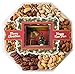 Mini Wishes Jumbo Merry Christmas Gift Baskets with Fresh Variety of Gourmet Nuts and Miniature Tree – Top Gift Idea for New Year Holiday Men Women and Family - 2 lb tray