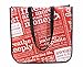 Lululemon Red with Graphic Print Large Reusable Tote Carryall Gym Bag