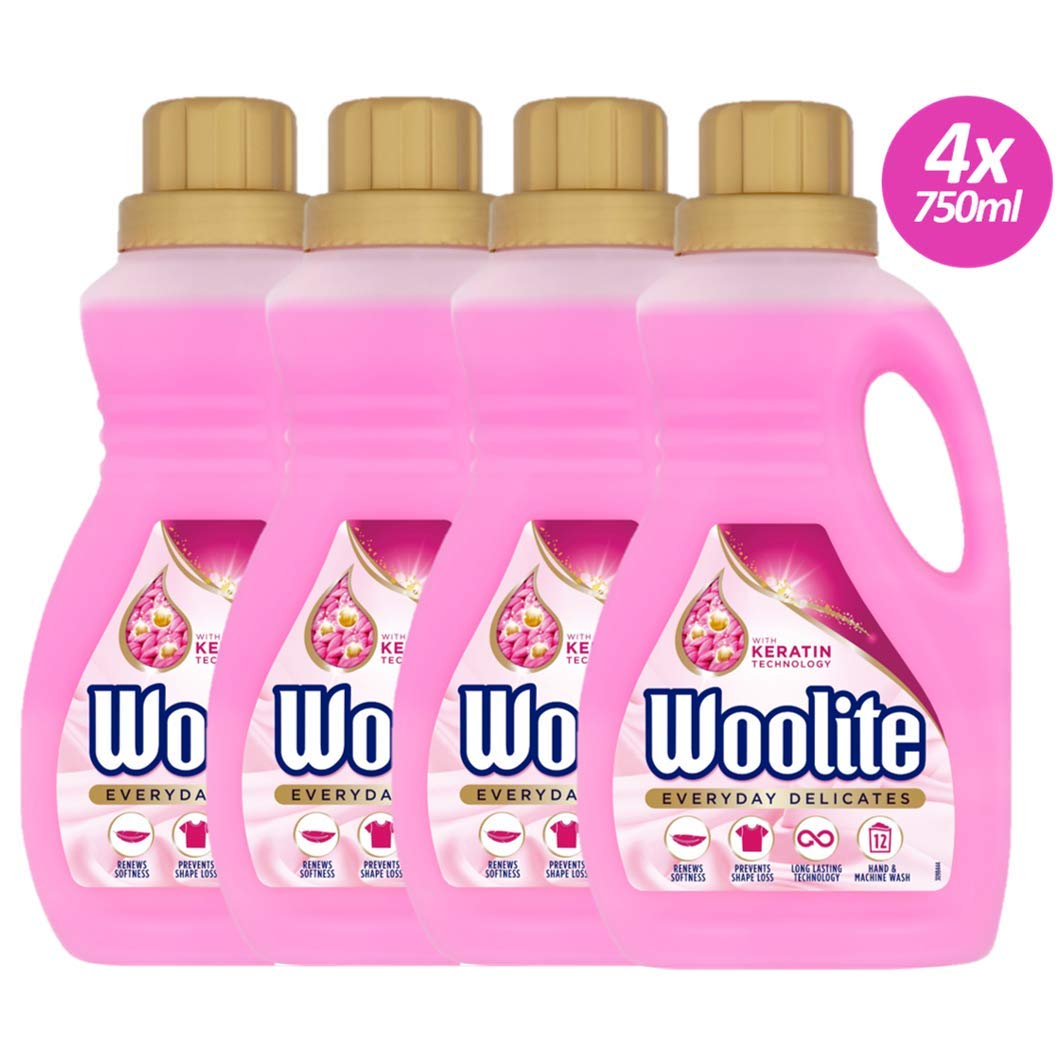 Woolite Laundry Detergent Liquid, Delicates, Hand & Machine Wash 4