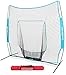 PowerNet Team Color Baseball Softball 7x7 Hitting Net w/Bow Frame