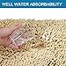 H.VERSAILTEX Bath Mat Bathroom Rug Bath Rugs for Bathroom Non Slip Bath Mats Extra Thick Chenille Rug 17