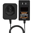 Shentec 7.2V-18v Battery Charger Compatible with Black and Decker PS120 PS130 PS140 Ni-MH/Ni-Cd Pod Style Batteries