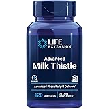 Life Extension Advanced Milk Thistle - With Silybin, Phosphatidylcholine and other Phospholipid - For Liver, Kidney Health &