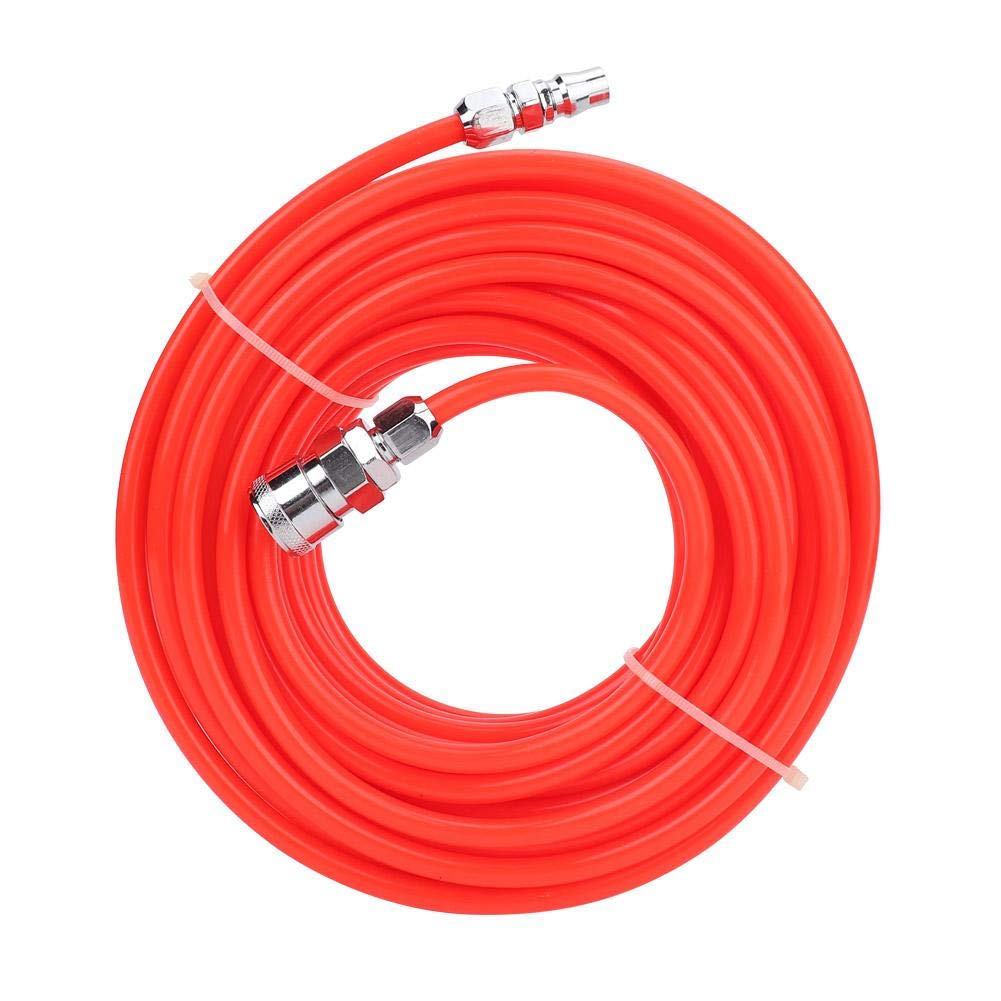 Garosa 15M Air Compressor Hose with Quick Connectors, EVA Plastic, 5mm Inner Diameter, 8mm Outer Diameter, Lightweight - Image 3