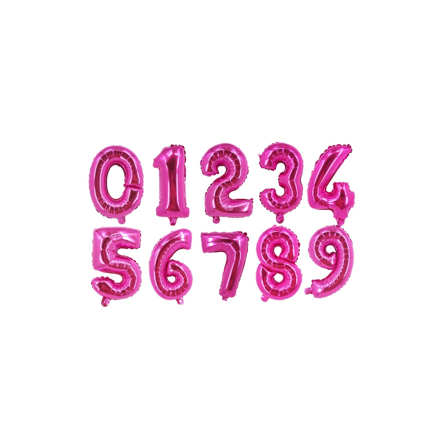 Amazon Com 40 Inch Gold Silver Black Foil Number Balloons