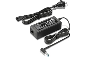 ROLADA HP 45W 19.5V 2.31A Laptop Charger for HP Stream 11 13 14, Pavilion, Elitebook Folio, Spectre, Pavilion Touchsmart, Spectre Ultrabook, AC Adapter Power Supply (4.5mm x 3mm)