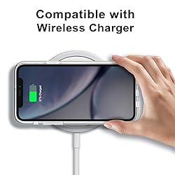 LoeoeL for iPhone XR Case Clear, Transparent Hybrid