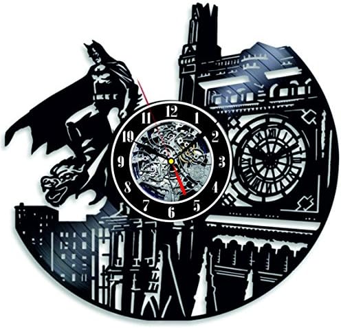 Batman - Vinyl Wall Clock – Vinyl Record Wall Clock – LikeMark Wall Clock Vinyl Decal