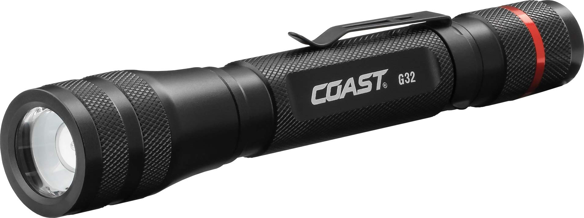 Hückmann Coast 141730 LED Torch G32 Light Colour White Light Modes High Low Battery 2 x AA Batteries