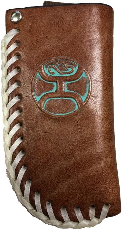 HOOey Leather Knife Sheath (Turquoise)
