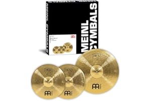 Meinl Cymbals HCS1418 HCS Cymbal Box Set Pack with 14" Hi Hat Pair and 18" Crash/Ride Cymbal (VIDEO)