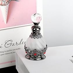 SEVENBEES 15ml Vintage Glass Perfume Bottle with
