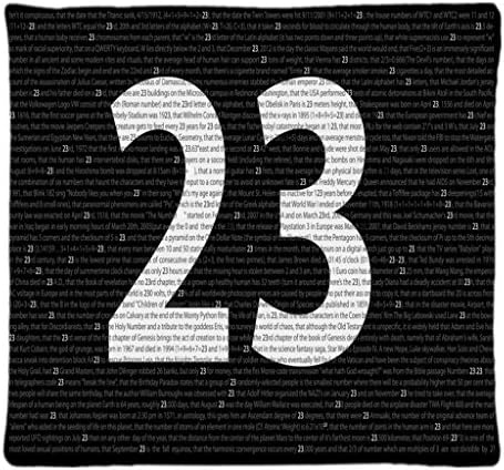 numbers 23 Decorative Pillow Case cover Standard size 18"X18" inch (one Side)Square Pillowcase