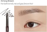 Etude House Drawing Eye Brow #2 Gray Brown 21AD Long-Lasting Eyebrow Pencil view 6