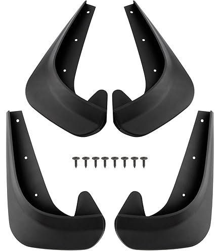 Amazon.com: BOXI Set of 4 Front Rear Mud Flaps Splash Guards for