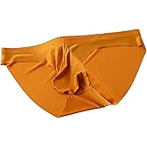 Faringoto Mens Ice Silk Sexy Underwear Briefs Sissy Convex Gay Quick Dry Panties