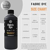 The Scratch Doctor Black Fabric Dye | Non-Toxic Permanent Paint view 6