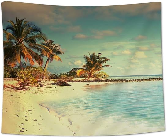 Yo Chair Tapisserie Murale A Suspendre Style Nostalgique Plage