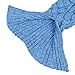 Senmar Soft All Seasons Mermaid Blankets for Adults Teen Girls Sofa Quilt Living Room Decor Birthday Party Gifts (71