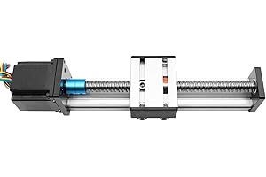 Antrella 200mm Effective Travel Length, Ball Screw Linear Guide Slide Memory RM1610 SFU1610 with 42 Stepper Motor Nema 17, SG