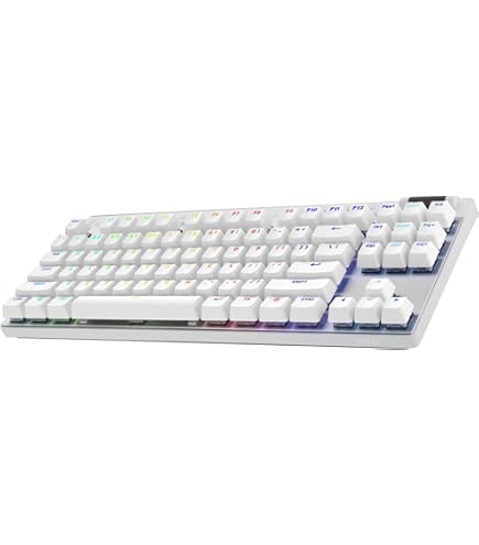 G915 TKL White US配列 Amazon.com: Logitech G915 TKL Tenkeyless Lightspeed Wireless