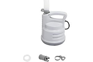 Bestway Flowclear Pool Drain Pump | Drains Up to 800 gal. per Hour | Includes 16 ft. 5 in. Drain Hose & Garden Hose Adapter | Durable, Corrosion-Proof Construction for Easy Pool Maintenance