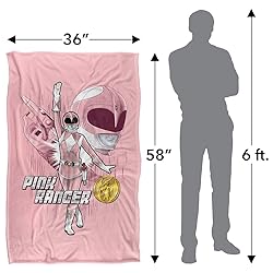 Power Rangers Pink Ranger Silky Touch Super Soft