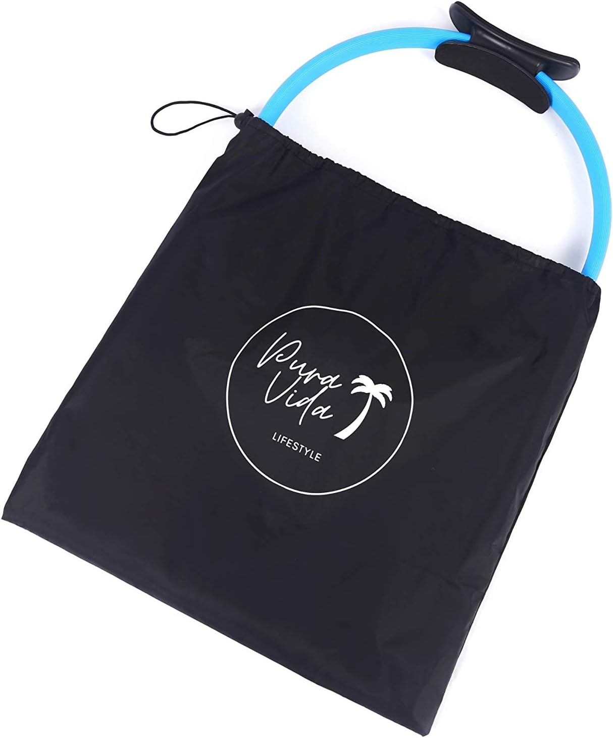 PuraVida Lifestyle Pilates Set Includes Best Pilates Ring 14 Inches and Mini Exercise Ball 9 Inches with Travel Bag for Fitness, Pilates, Yoga, Core Training, Tone Thighs, Legs, ABS, Stability (Blue) : Sports & Outdoors