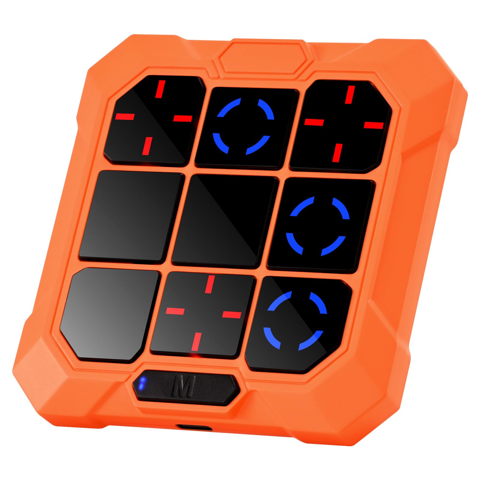 Photo 1 of 2026 Upgrade 6 in 1 Tic-Tac-Toe Handheld Game for Kids & Teens, 1-2 Players, Electronic Travel Board with 6 Games, Light Up Memory Games & Whack Game Mole, Fidget Puzzle Toys for Boys Girls Ages 6-12+