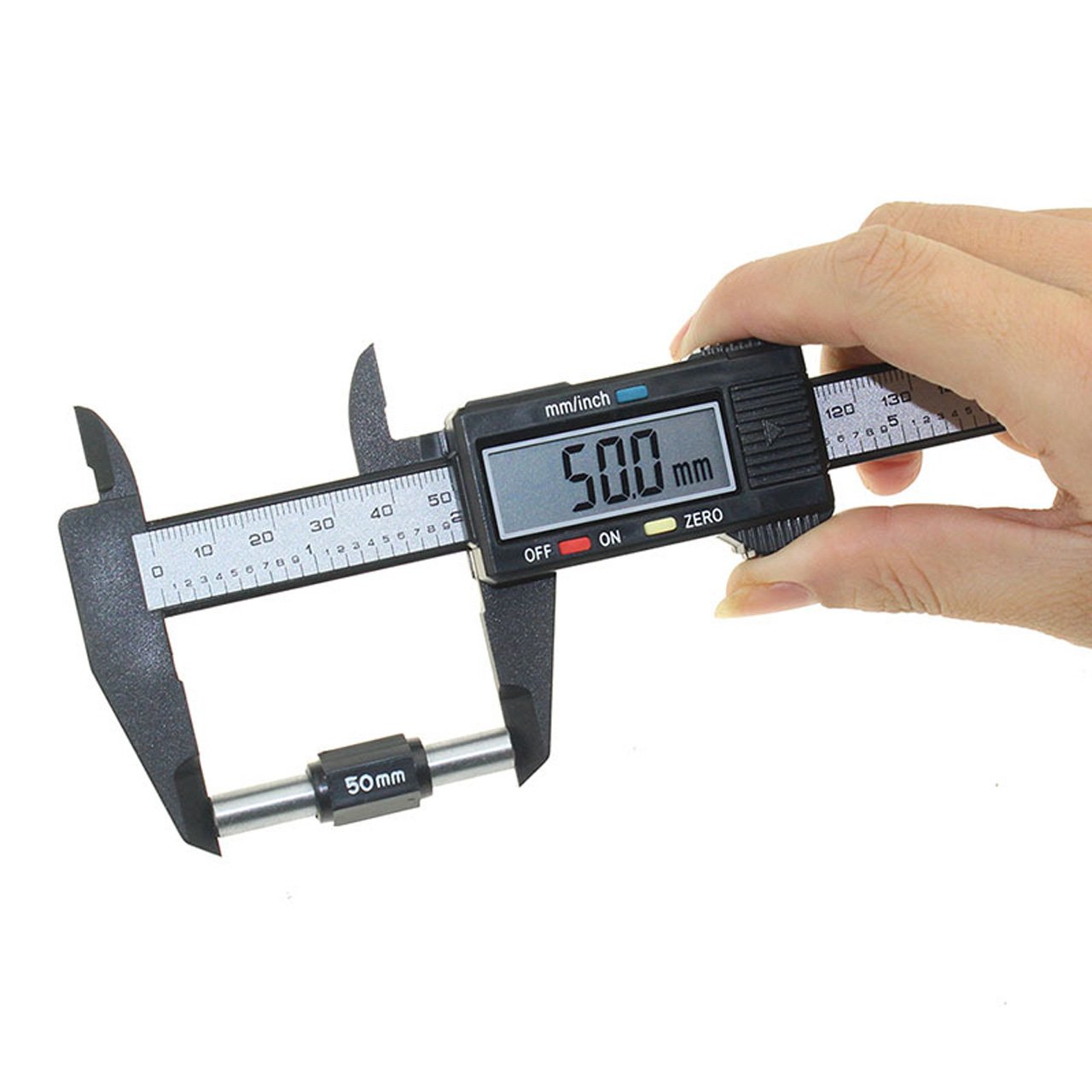 Digitaler Messschieber, July Miracle Extra-Großen LCD-Bildschirm 150mm 0-6 Zoll Millimeter/ Zoll Conversion Gauge Messwerkzeug