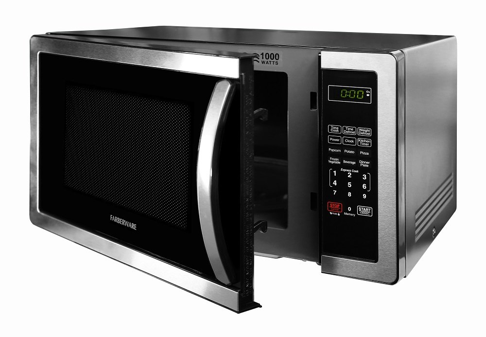 Farberware Classic 1000 Watt Microwave Oven Stainless Steel Faberware