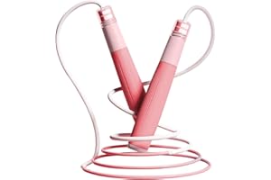 Gaoykai jump rope for kids women and men,Lightweight jump rope with double ball bearing system, Adjustable Tangle-Free Fitness Skipping Ropes with Silicone Comfortable Grips