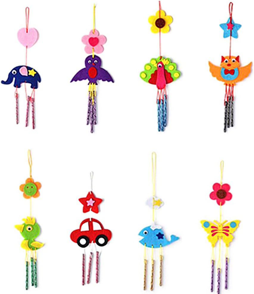 seawang Kids Child DIY Wind Chimes Aeolian Bells Educational Puzzle Toys Craft Kits