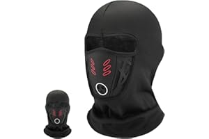 Winter Rider Warm Anti-Haze Balaclava Full Face Mask, Windproof Cover, Fleece Breathable Thermal for Ski Riding Cycling