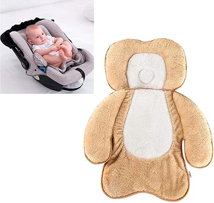 Amazon Co Jp Rebuku 両側用ベビーカークッション ベビーカーシート新生児用 チャイルドシート 車用 優れた通気性 設置が簡単快適な冬 外出出産祝いギフト プレゼント 通年 イエロー ドラッグストア
