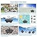 ROADTEC Solar Fountain Pump, Floating Solar Water Fountain Pump, Outdoor Free Standing Submersible Solar Powered Fountain Pump for Bird Bath, Pond, Fish Tank, Garden, 1.5W