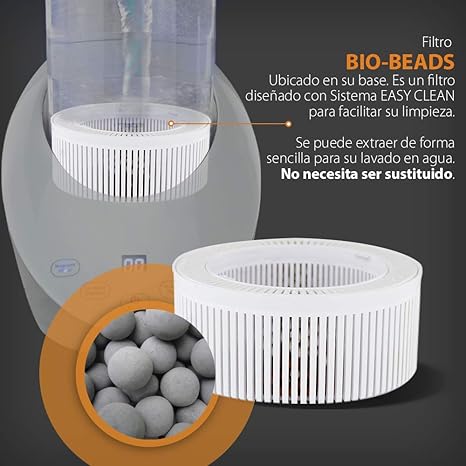 Unbne Jarra de Agua hidrogenada con purificador y generador de