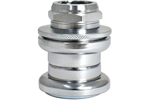 Tange AW-27 Old School BMX 1" Threaded Headset 32.7 Cups 26.4mm Chrome Silver, TAS2961