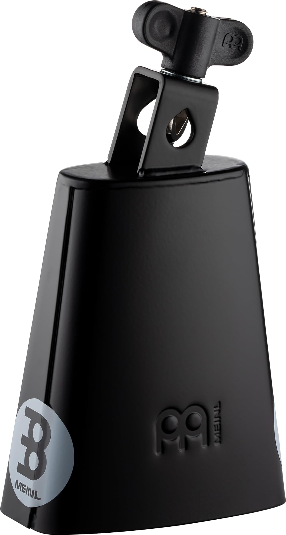 Meinl Percussion Black ChaCha Cowbell - Small Idiophone - Length 5.25 Inches - Mountable - Powder-Coated Steel, Black (SL525-BK)