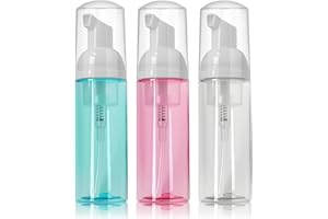 3 Pcs Travel Size Bottles, Leak-Proof Refillable Travel Size Foam Pump Bottle, Travel Foam Pump Bottle For Hand Soap, And Lot