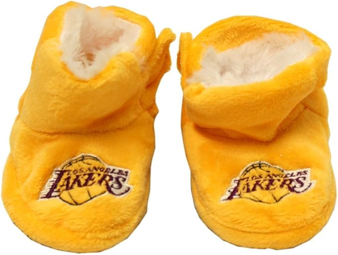 Los Angeles Lakers Slippers Baby High Boot Sports Fan Slippers Clothing