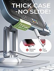 LISEN for iPad Stand for Desk,2025 Adjustable